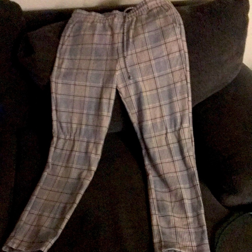 Plaid pants